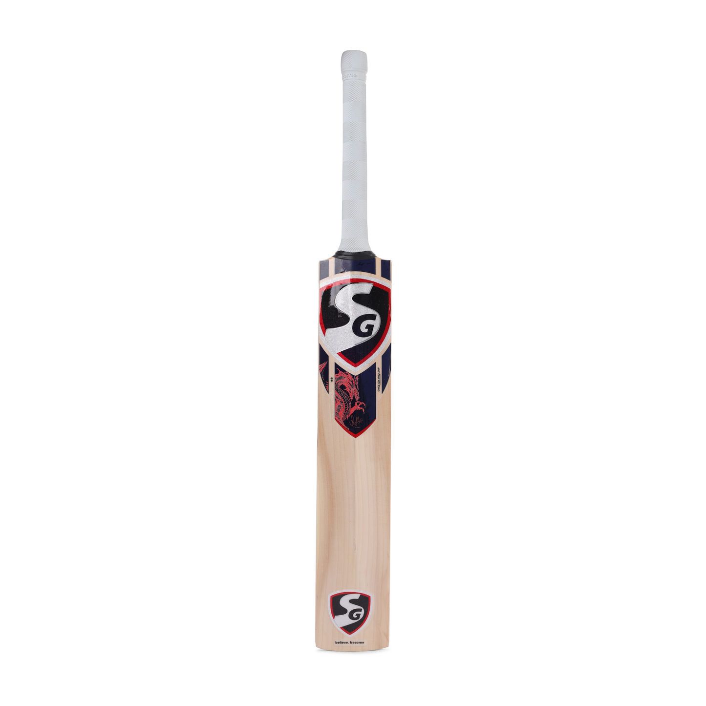 SG KLR 1 English Willow Cricket Bat with SG|Str8bat Sensor (KL Rahul Series)