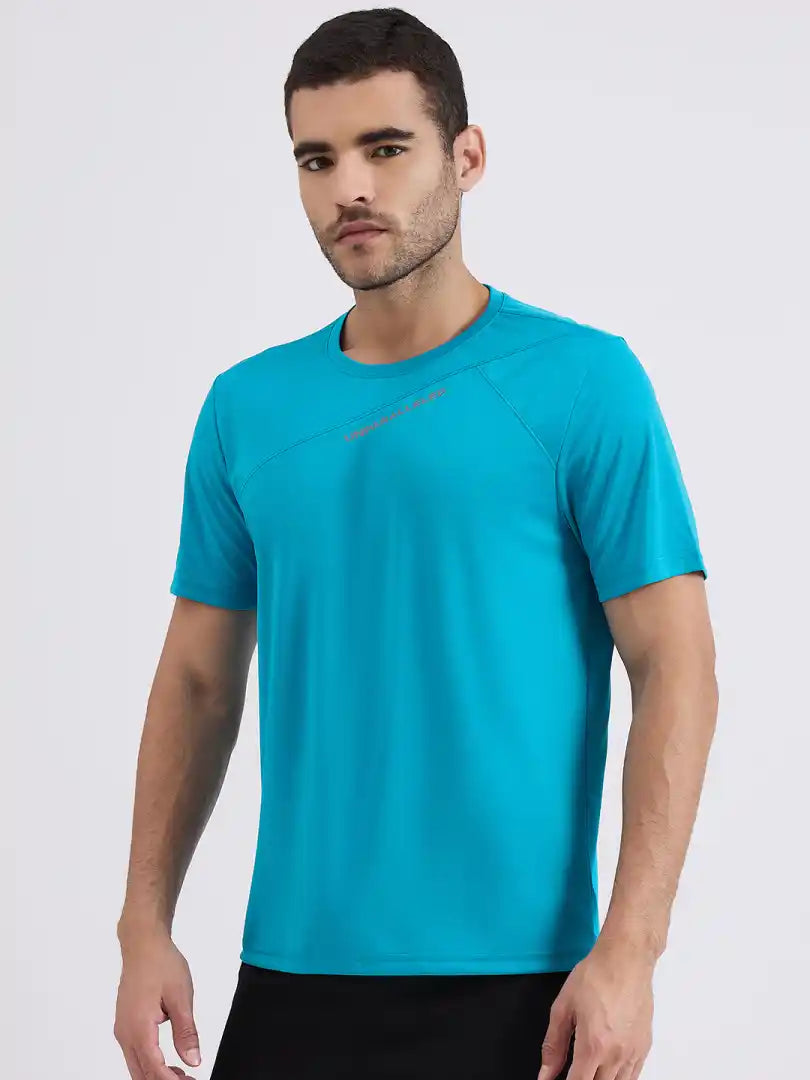 SG H1MT83751 Men Turquoise T-Shirt
