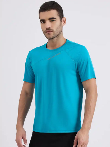 SG H1MT83751 Men Turquoise T-Shirt