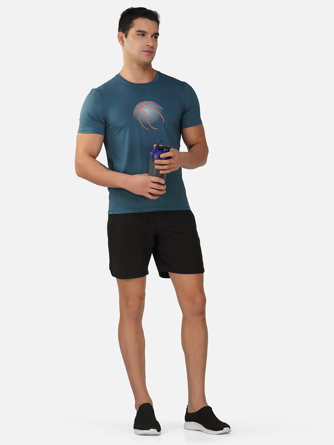 SG Regular Comfort Fit Shorts For Mens & Boys, Navy Blue | Ideal for Trail Running, Fitness & Training, Jogging, Gym Wear & Fashion Wear