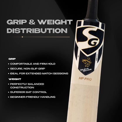 SG HP Pro Kashmir Willow Cricket Bat