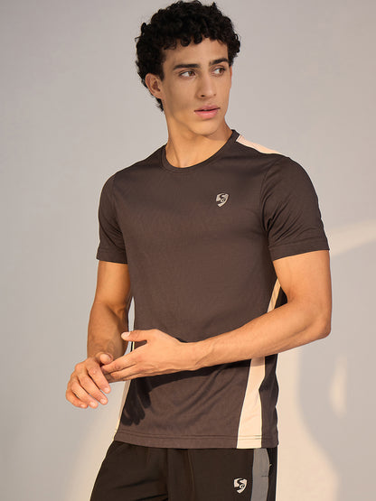 T-SHIRT MEN SG H3MT8209 CLAY/PEACH