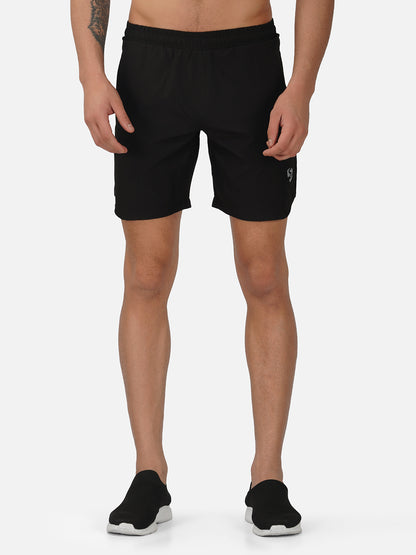 SG Regular Comfort Fit Shorts For Mens & Boys, Navy Blue | Ideal for Trail Running, Fitness & Training, Jogging, Gym Wear & Fashion Wear