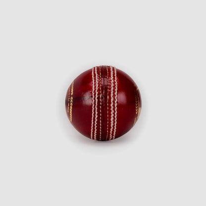 SG Bouncer Red Cricket Leather Ball (Pack of 2)