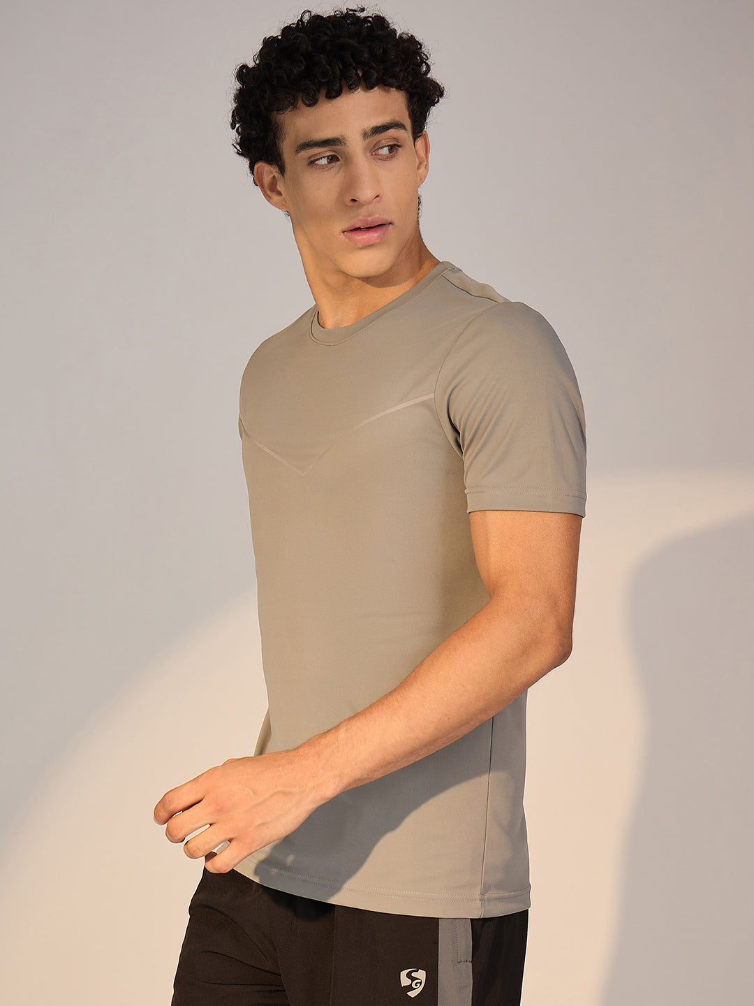 T-SHIRT MEN SG H3MT8207 GREY