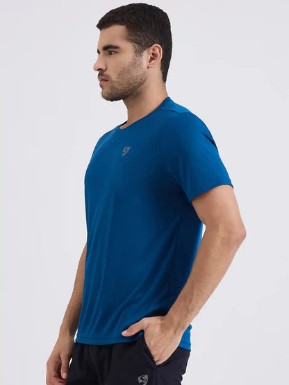 SG H1MT83722 Men Teal T-Shirt