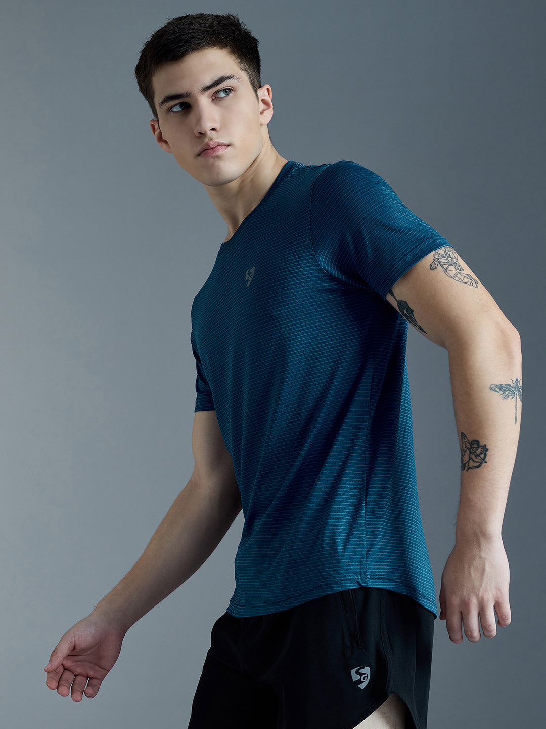 SG Poly Spandex COR T-Shirt For Men And Boys