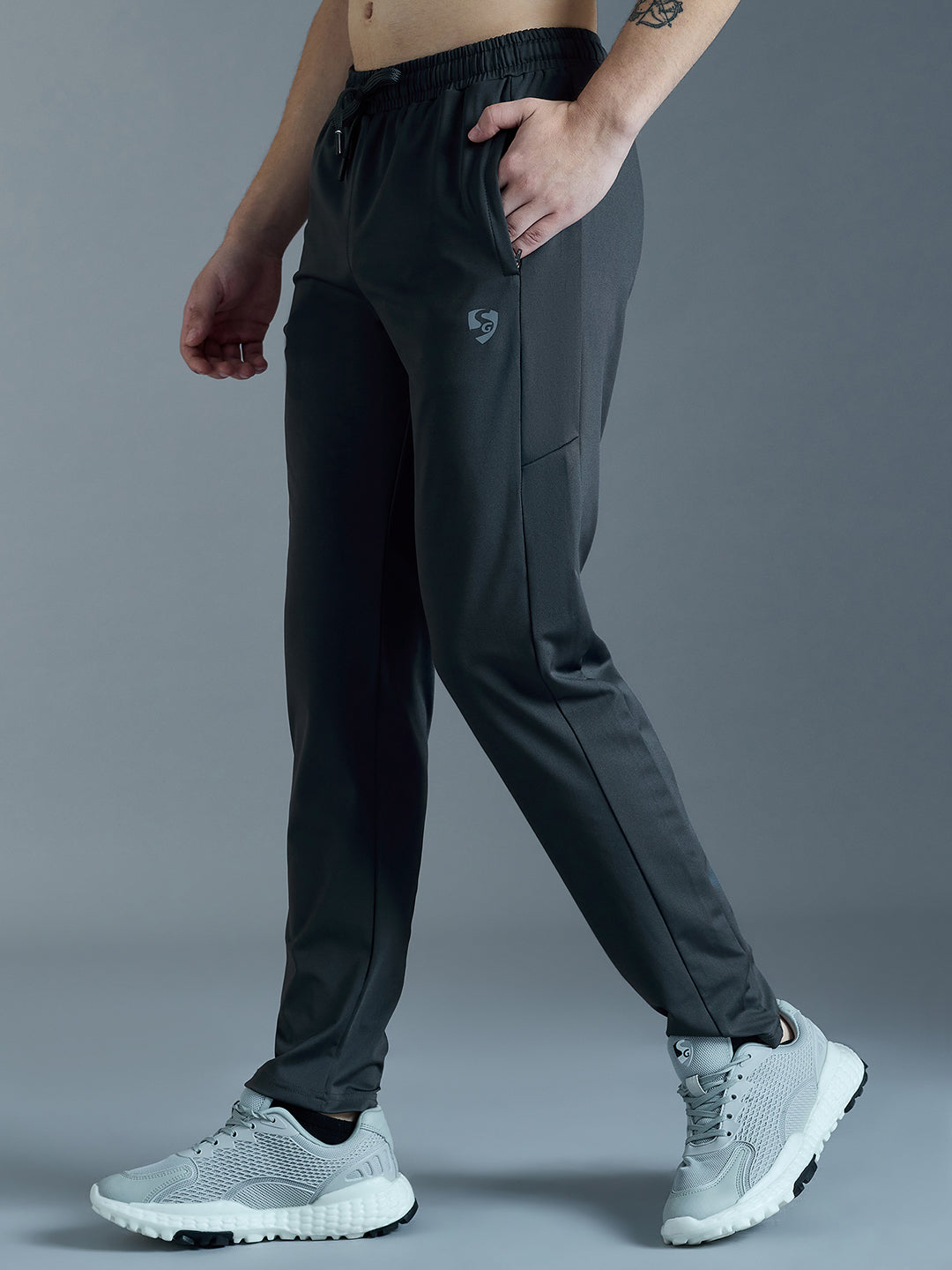 SG Poly Spandex COR Track Pant For Men And Boys