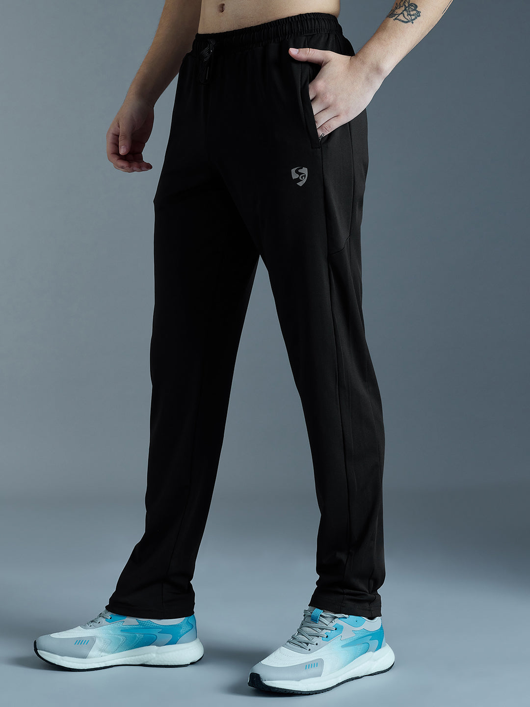 SG Poly Spandex COR Track Pant For Men And Boys