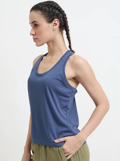 SG H2WV83022 Women Vintage Indigo T-Vest