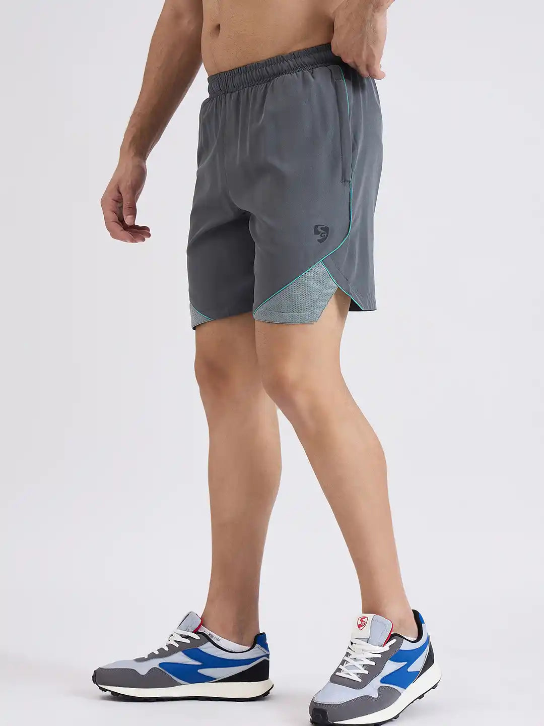 SG H2MS83932 Men Grey Shorts
