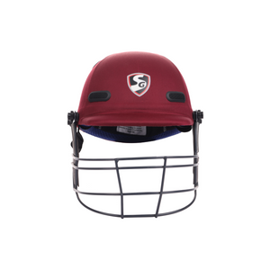 SG Blazetech Coloured Cricket Helmet (Maroon)