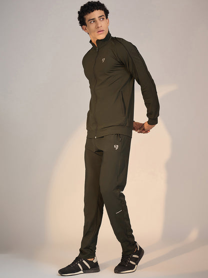 JACKET MEN SG H3MJ8242 OLIVE/BLACK
