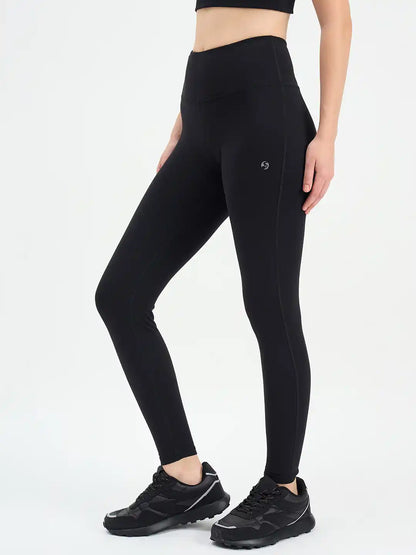 SG H2WL83402 Women Black Legging