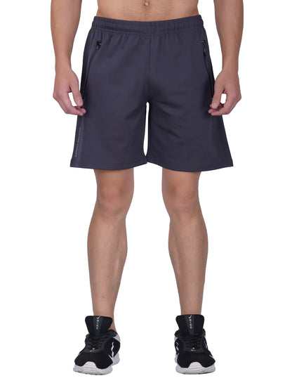 SG Men's Dark Grey Shorts | Ideal for Trail Running, Fitness & Training, Jogging, Regular & Fashion Wear