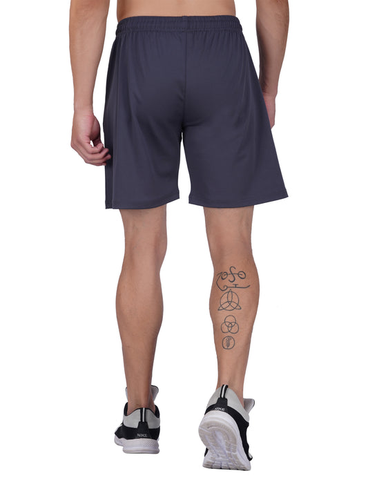 SG Men's Dark Grey Shorts | Ideal for Trail Running, Fitness & Training, Jogging, Regular & Fashion Wear