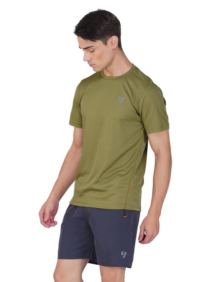 SG Men's & Boy's Round Neck T-Shirt | Ideal for Sports Regular & Fashion Wear