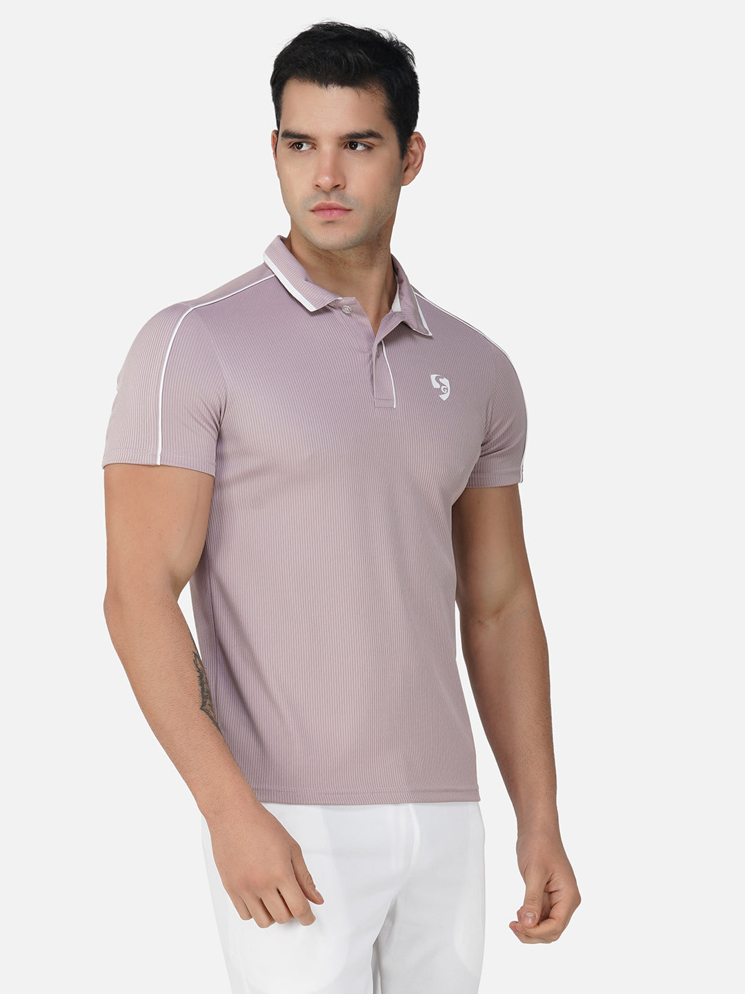 SG Regular Comfort Fit Polo T-Shirt For Mens & Boys, Ocean Blue, Olive Green, Coco Brown & Pale Pink | Ideal for Trail Running, Fitness & Training, Jogging, Gym Wear & Fashion Wear