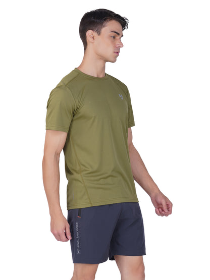 SG Men's & Boy's Round Neck T-Shirt | Ideal for Sports Regular & Fashion Wear