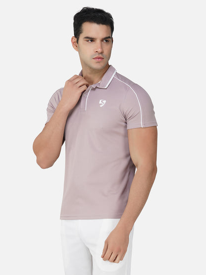 SG Regular Comfort Fit Polo T-Shirt For Mens & Boys, Ocean Blue, Olive Green, Coco Brown & Pale Pink | Ideal for Trail Running, Fitness & Training, Jogging, Gym Wear & Fashion Wear