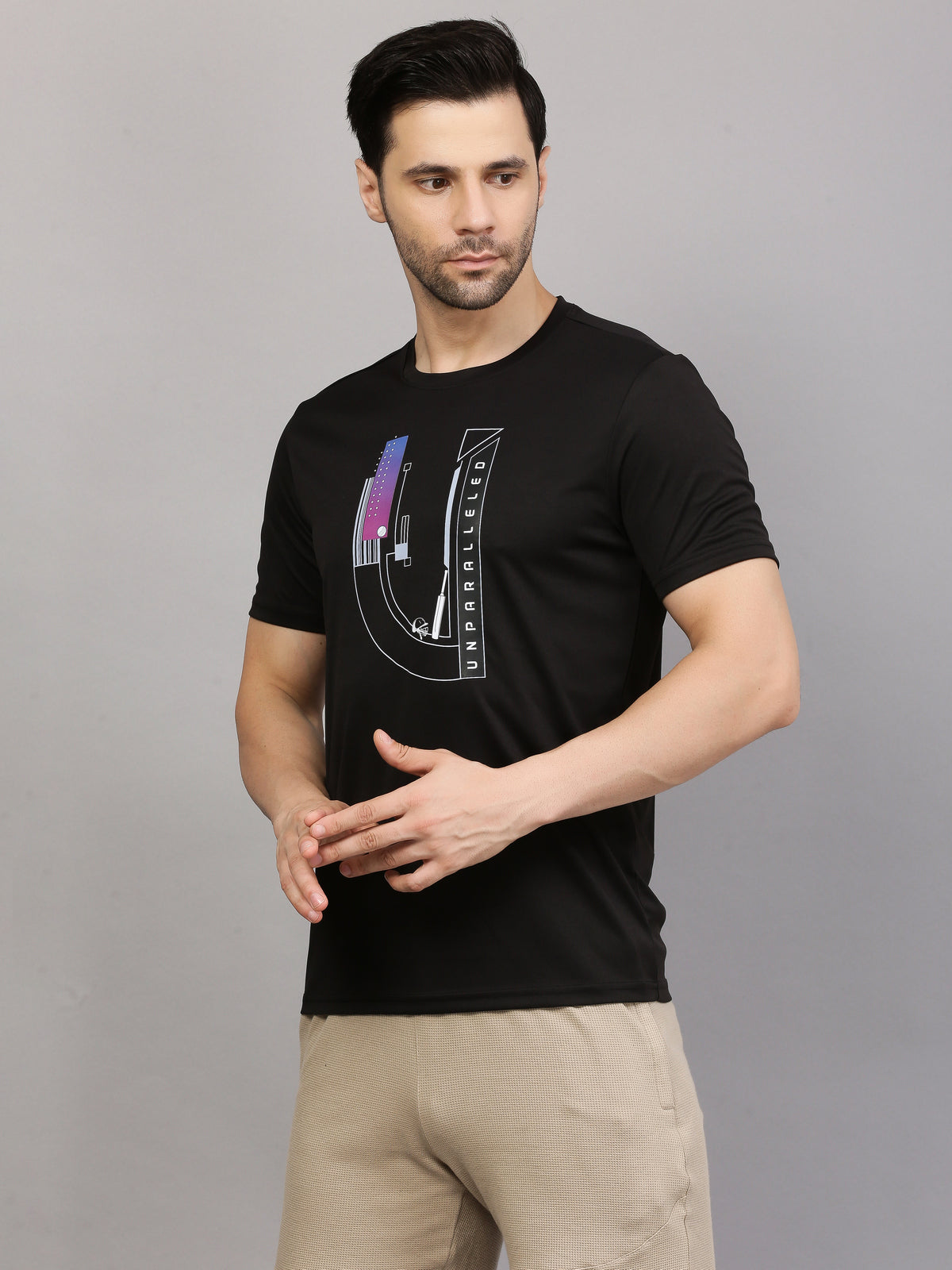 T-SHIRT MEN SG MPMTE0006 BLACK