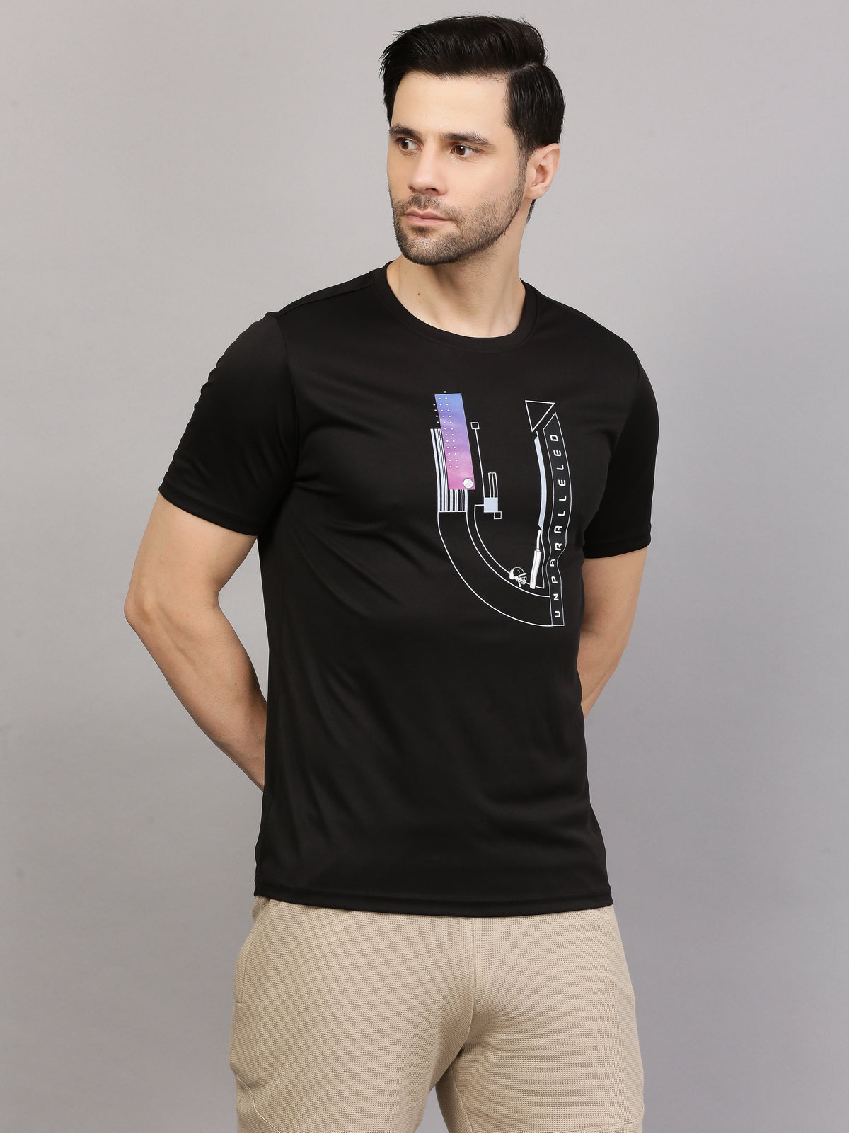 T-SHIRT MEN SG MPMTE0006 BLACK