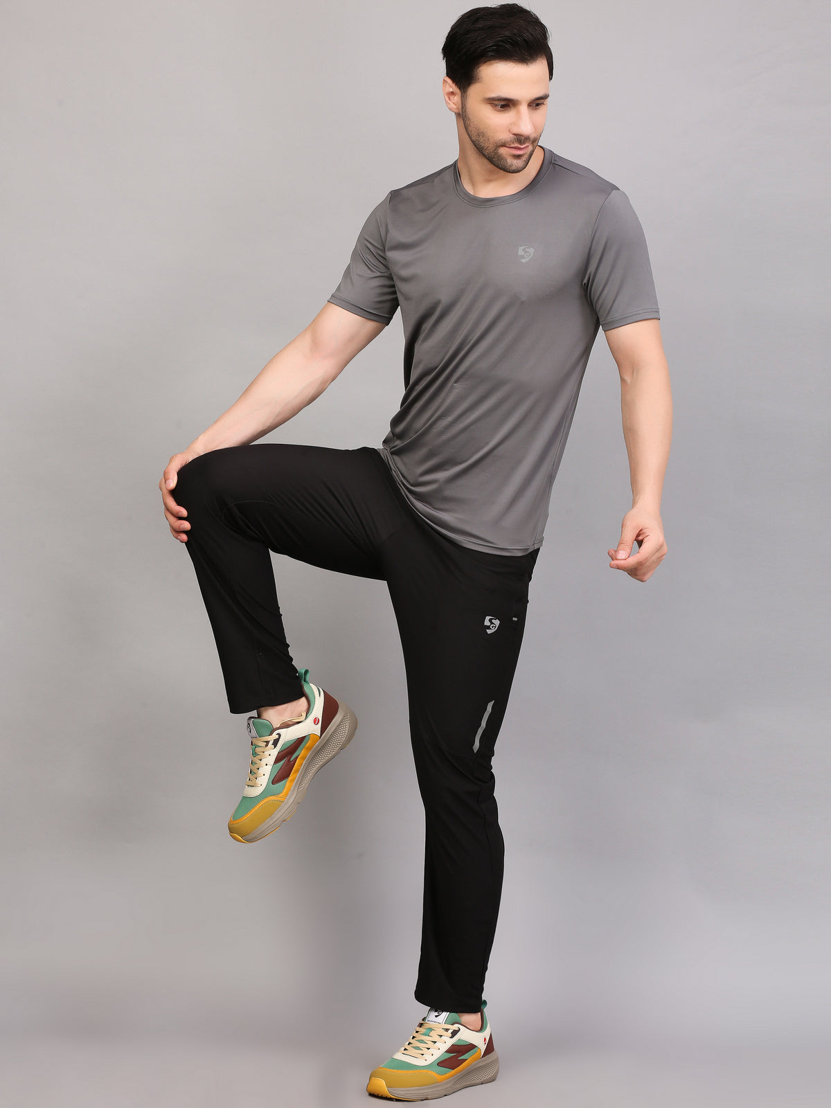 T-SHIRT MEN SG MPMTE0004 MID GREY