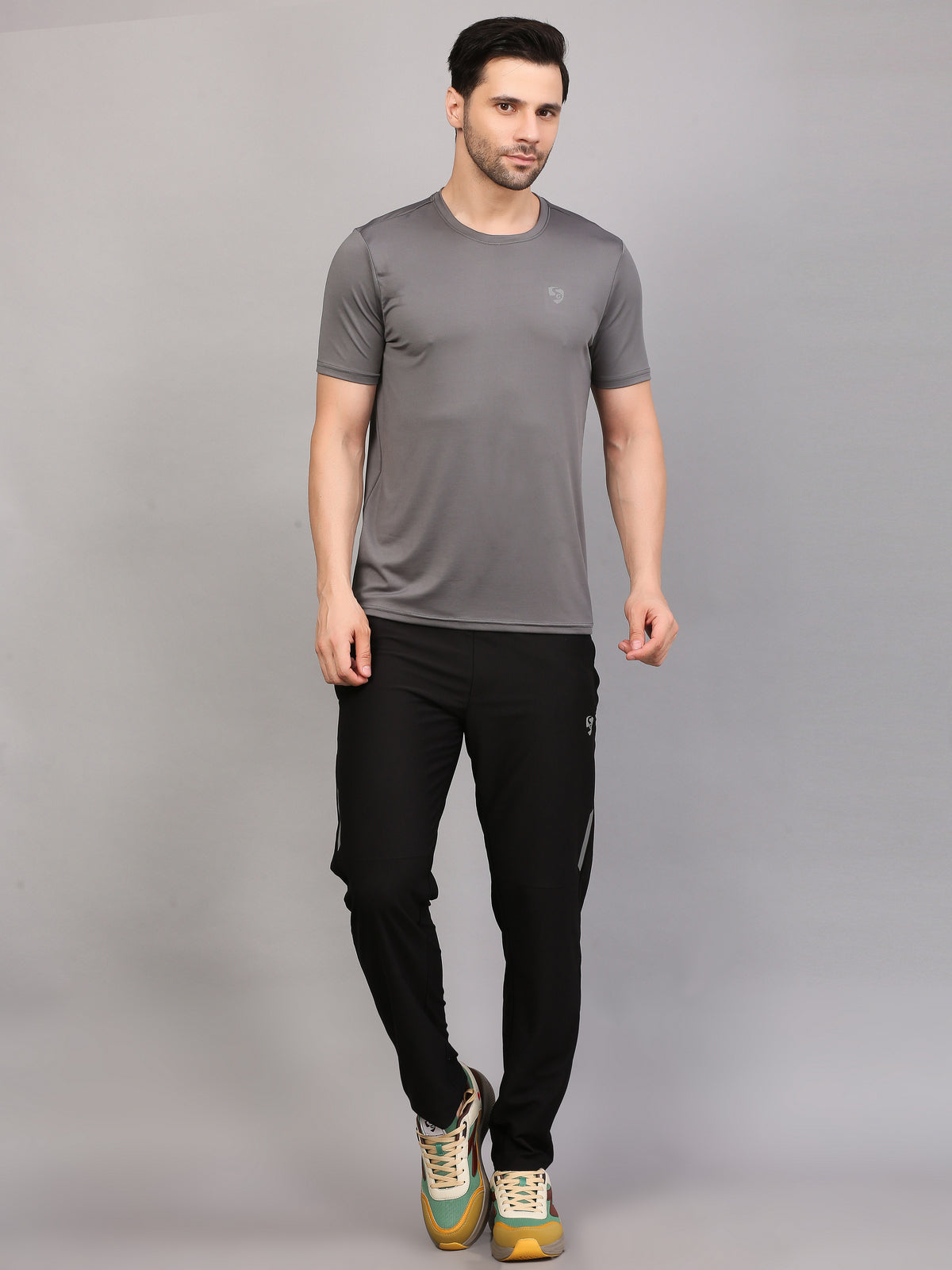T-SHIRT MEN SG MPMTE0004 MID GREY