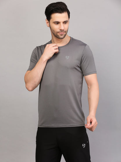 T-SHIRT MEN SG MPMTE0004 MID GREY