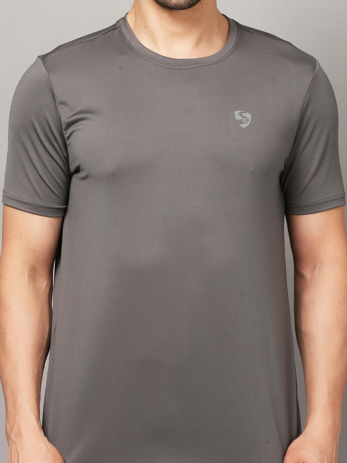 T-SHIRT MEN SG MPMTE0004 MID GREY