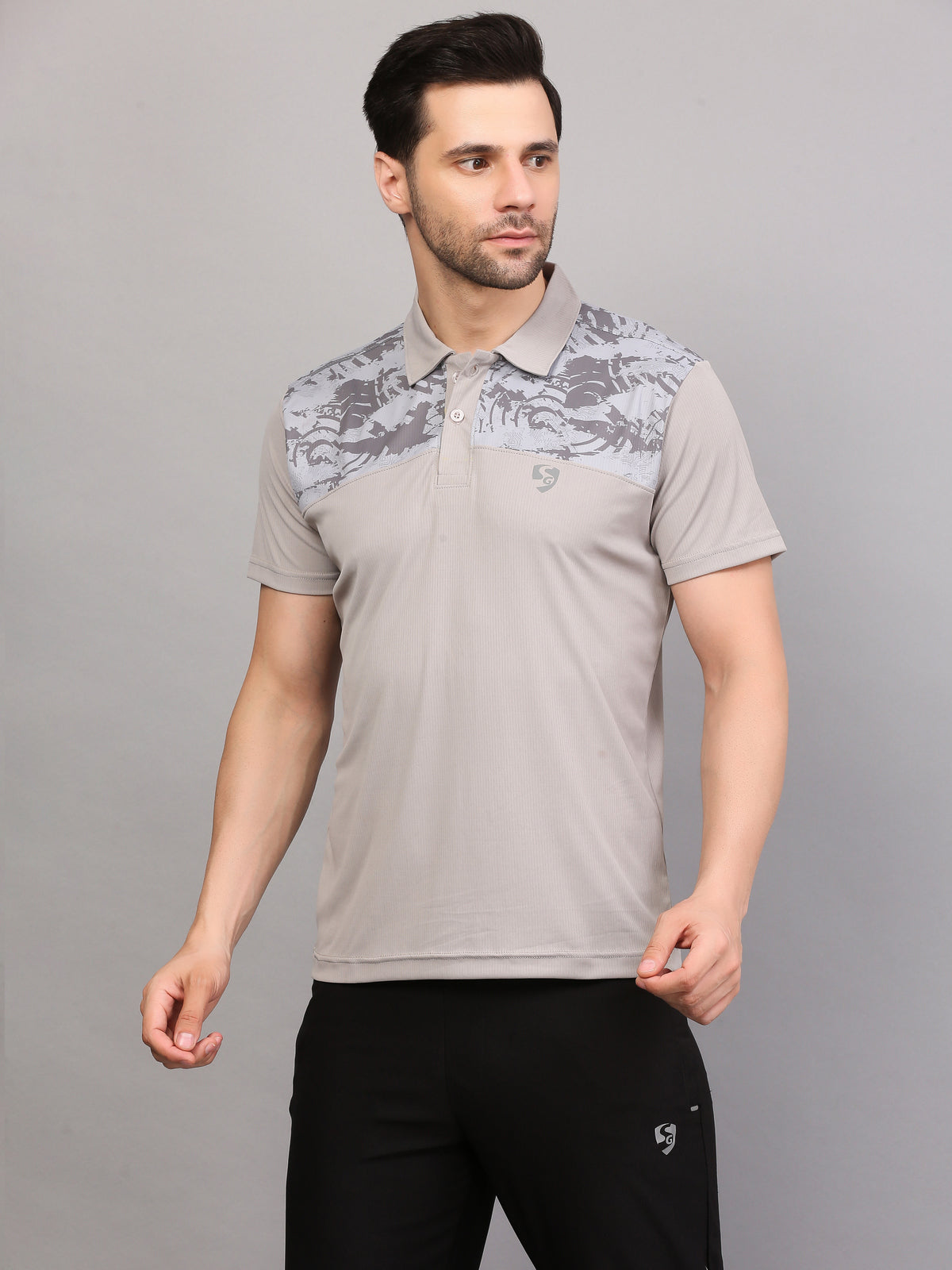 POLO MEN SG MPMP0009 GREY