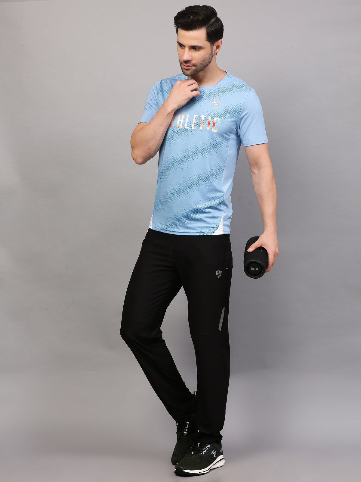 T-SHIRT MEN SG MPMTE0002 DUSK BLUE