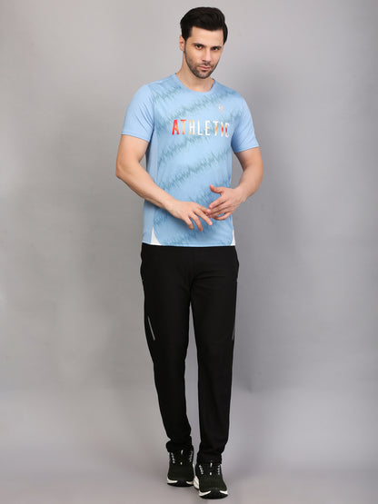 T-SHIRT MEN SG MPMTE0002 DUSK BLUE