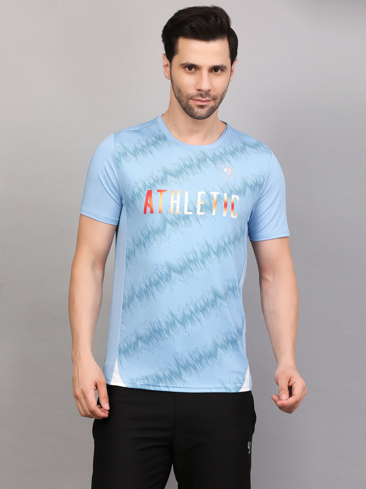 T-SHIRT MEN SG MPMTE0002 DUSK BLUE
