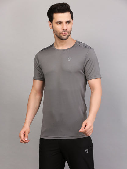 T-SHIRT MEN SG MPMTE0005 MID GREY