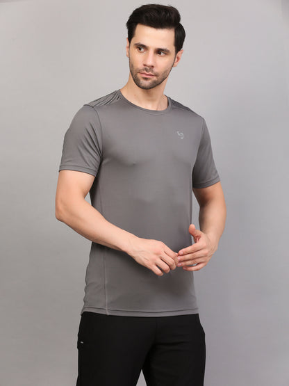 T-SHIRT MEN SG MPMTE0005 MID GREY