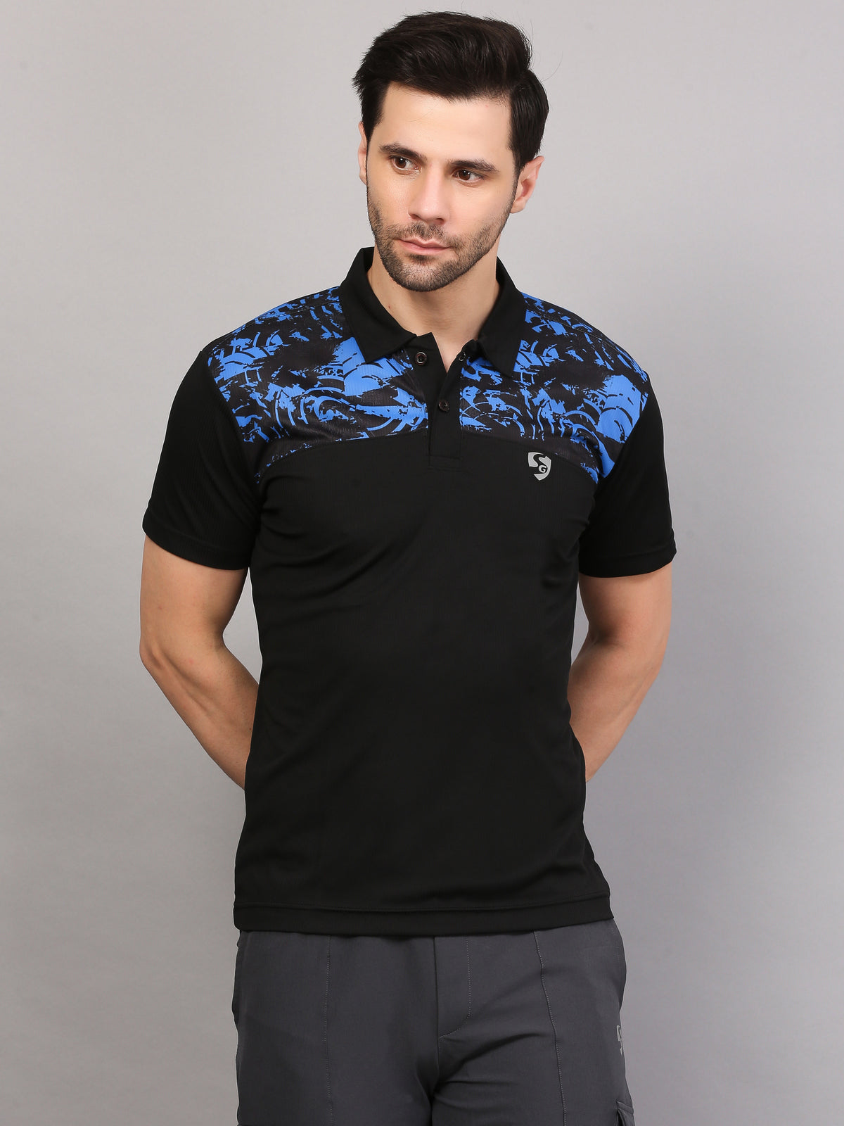 POLO MEN SG MPMP0009 BLACK