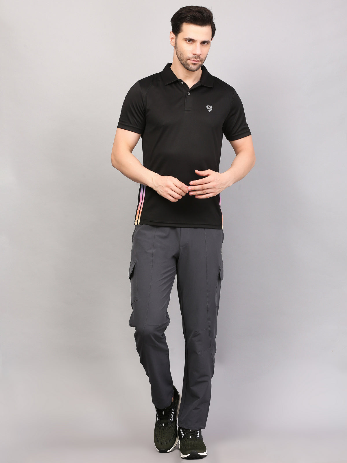 POLO MEN SG MPMP0007 BLACK