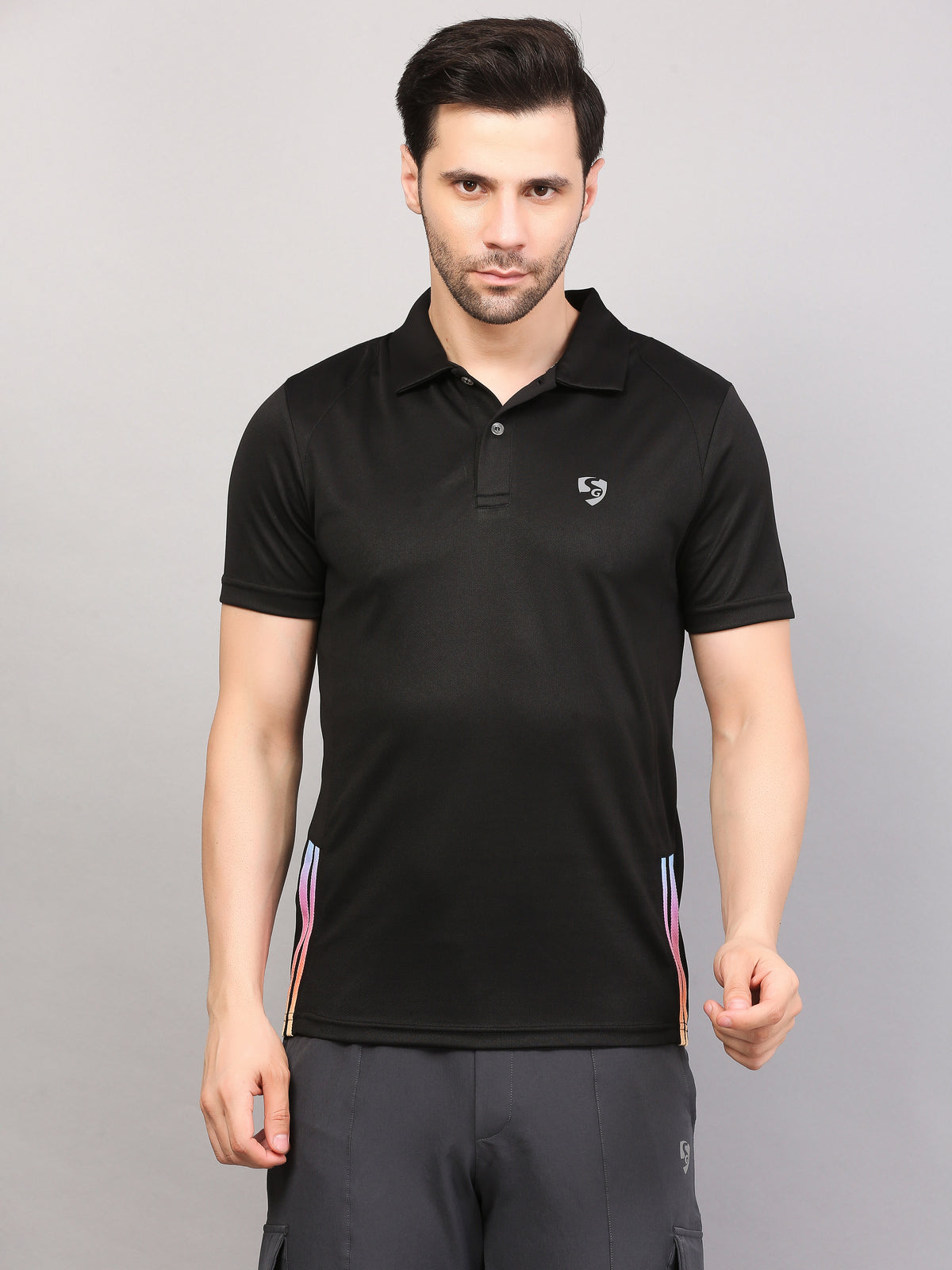 POLO MEN SG MPMP0007 BLACK