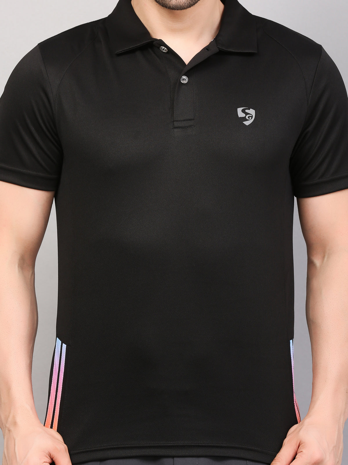 POLO MEN SG MPMP0007 BLACK