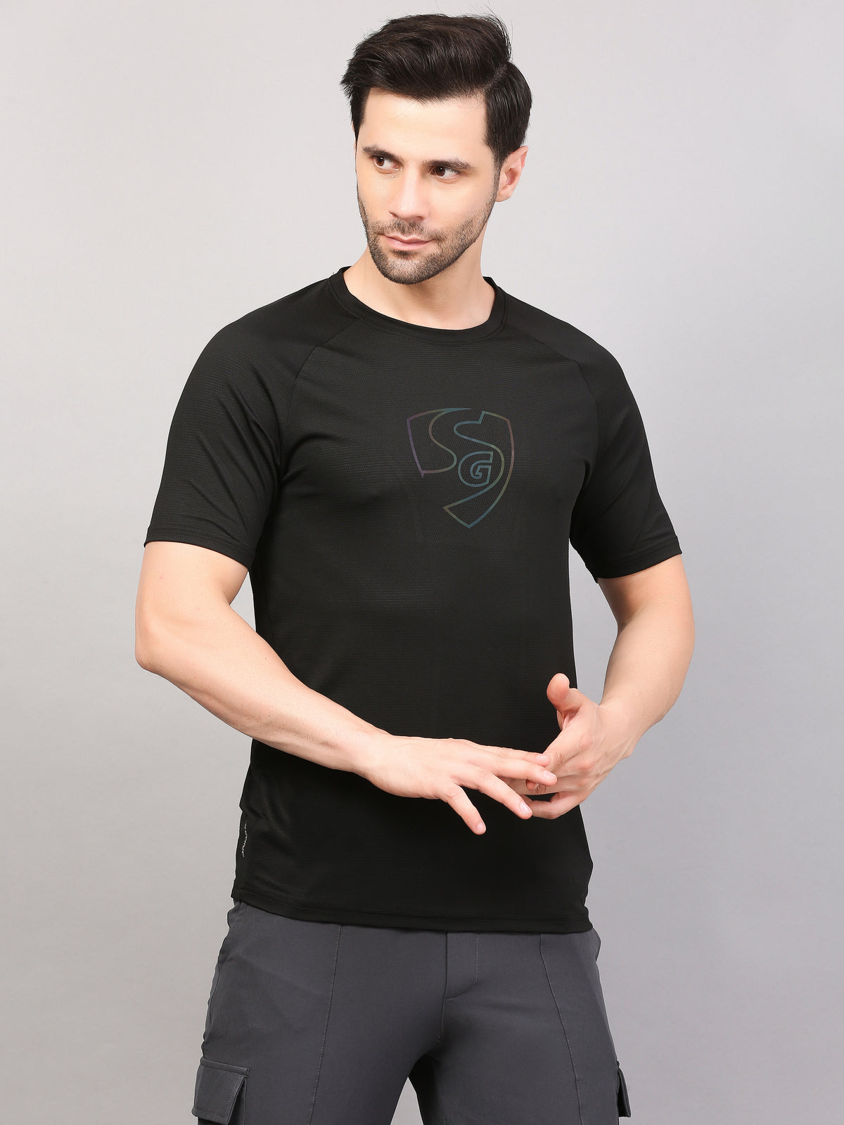T-SHIRT MEN SG MPMTE0001 BLACK