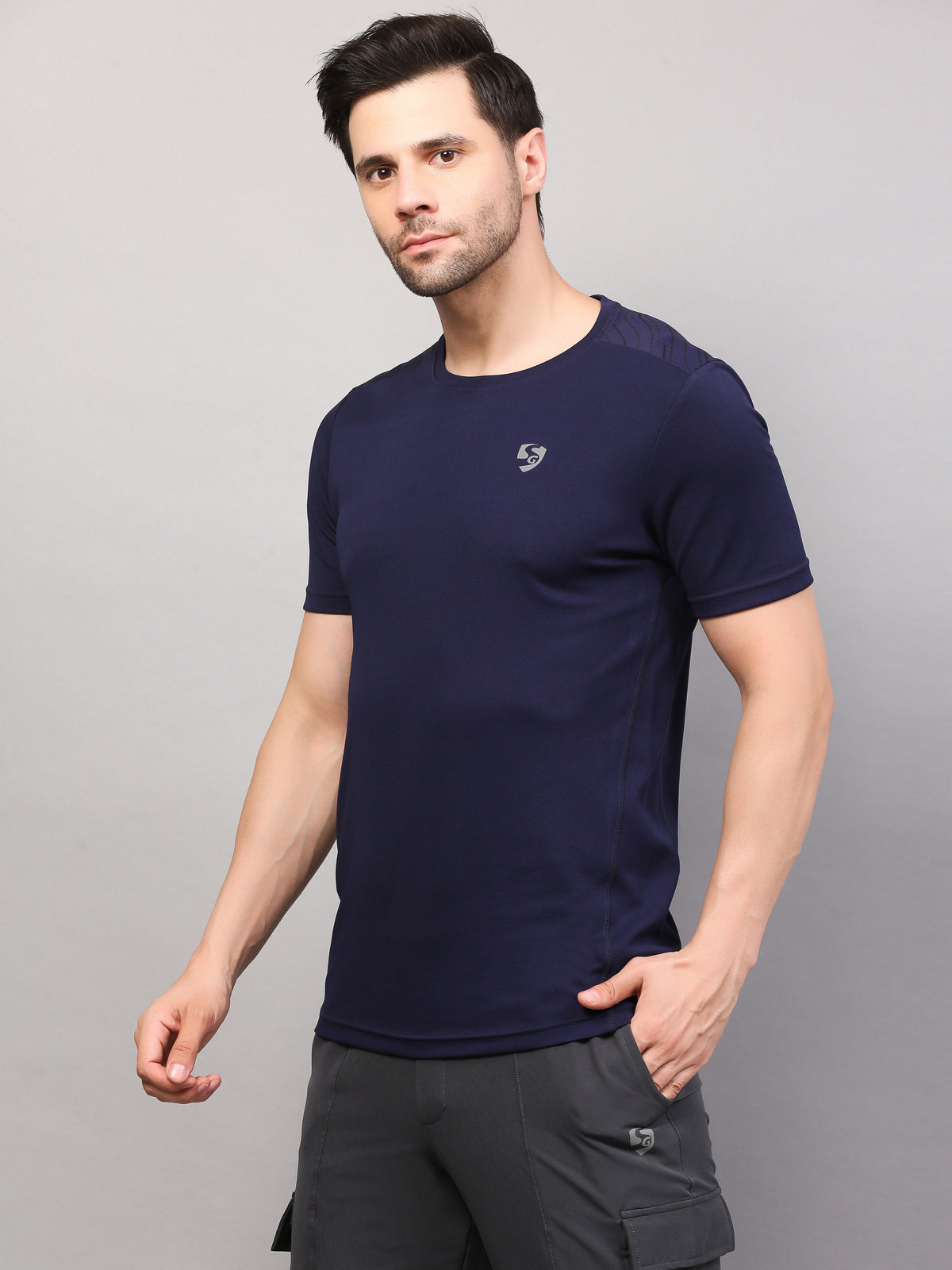 T-SHIRT MEN SG MPMTE0005 NAVY