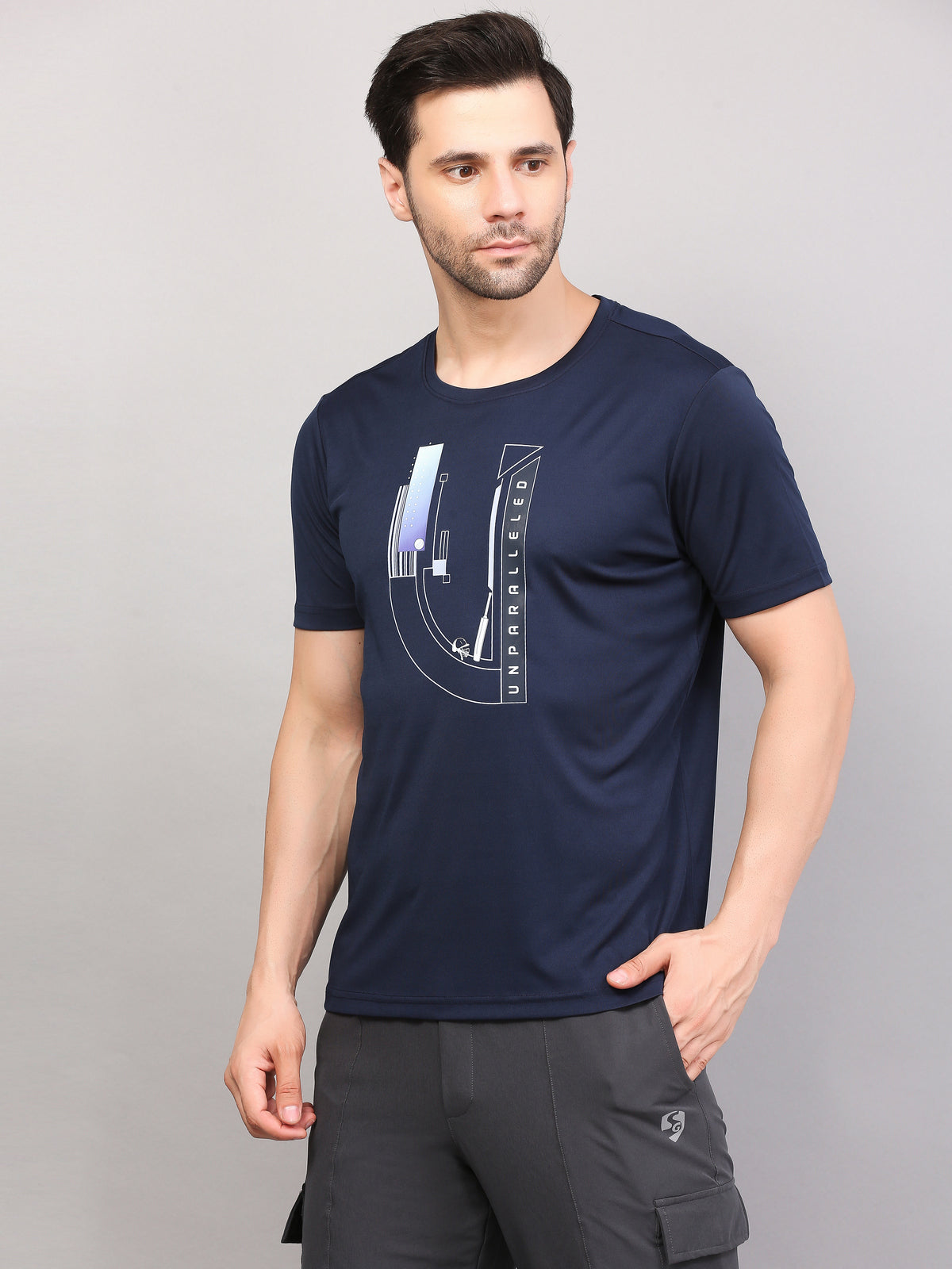 T-SHIRT MEN SG MPMTE0006 NAVY