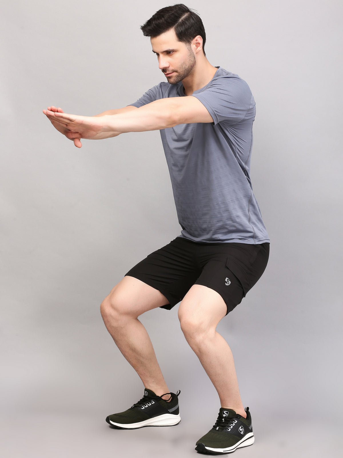 T-SHIRT MEN SG MPMTE0003 LT. GREY