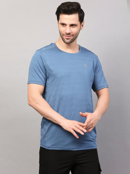 T-SHIRT MEN SG MPMTE0003 LIGHT TEAL