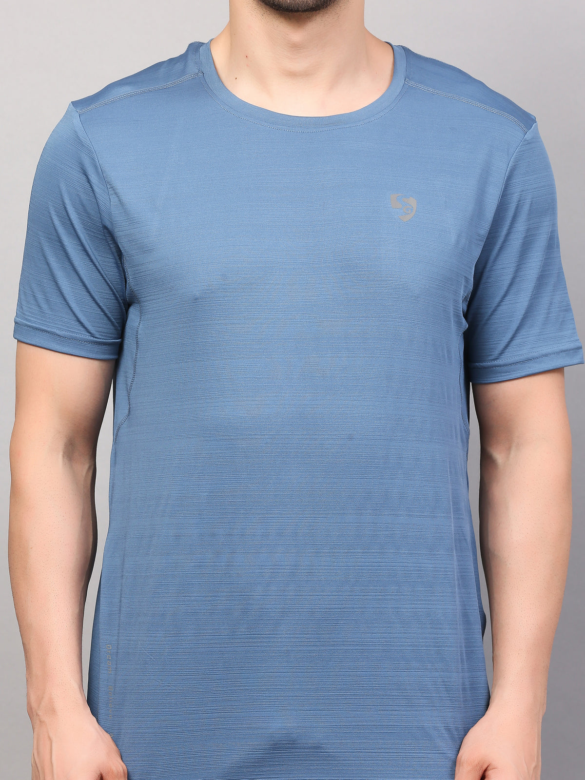 T-SHIRT MEN SG MPMTE0003 LIGHT TEAL