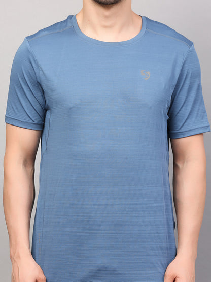 T-SHIRT MEN SG MPMTE0003 LIGHT TEAL