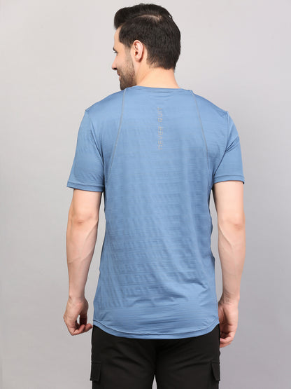 T-SHIRT MEN SG MPMTE0003 LIGHT TEAL