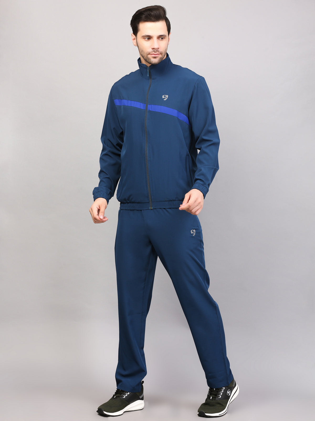 TRACKSUIT MEN SG MPMTS0015 TEAL/ROYAL