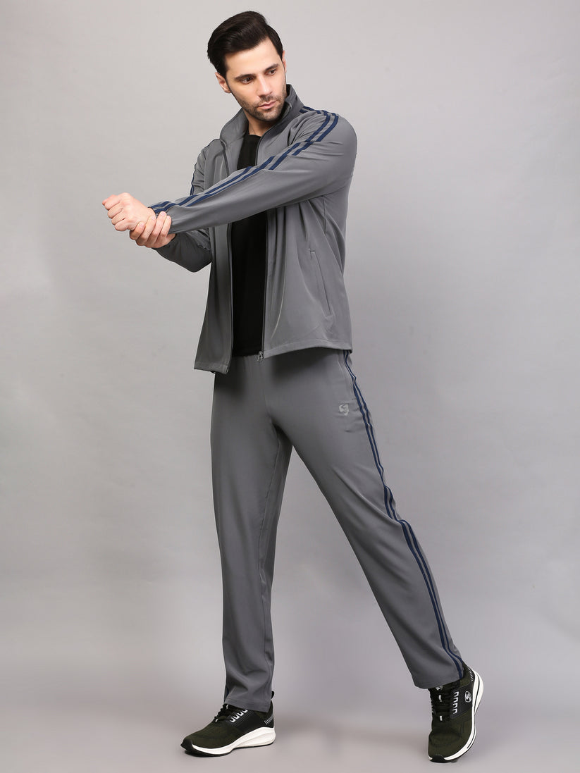 TRACKSUIT MEN SG MPMTS0013 MID GREY/NAVY – TeamSG